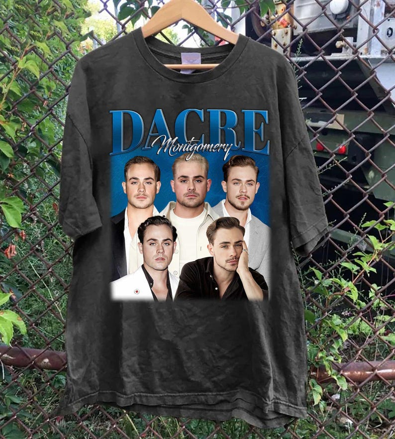 Dacre Montgomery Collage T-Shirt, Vintage 90s Graphic Tee