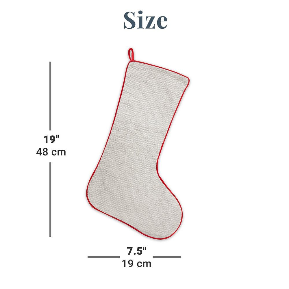 Rudolph® Skating Friends Personalized Christmas Stocking | Custom Holiday Stocking | Rudolph the Red-Nosed Reindeer® Mantel Decor
