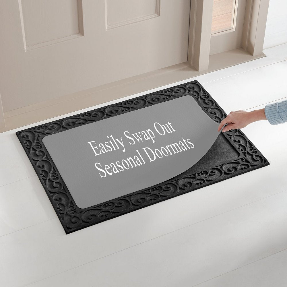 All Pumpkins Welcome Personalized Doormat, Custom Family Name Fall Welcome Mat, Pumpkin Autumn Front Door Rug