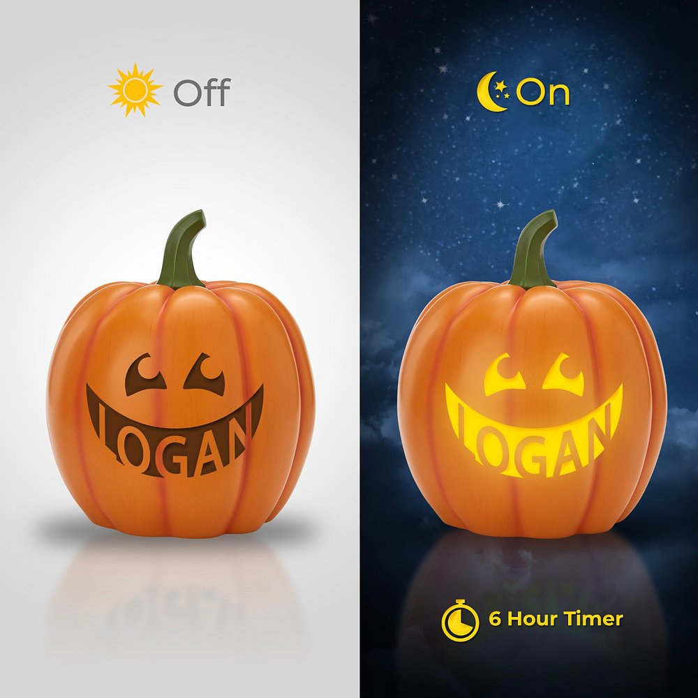 Light-Up Design Your Own Pumpkin Family