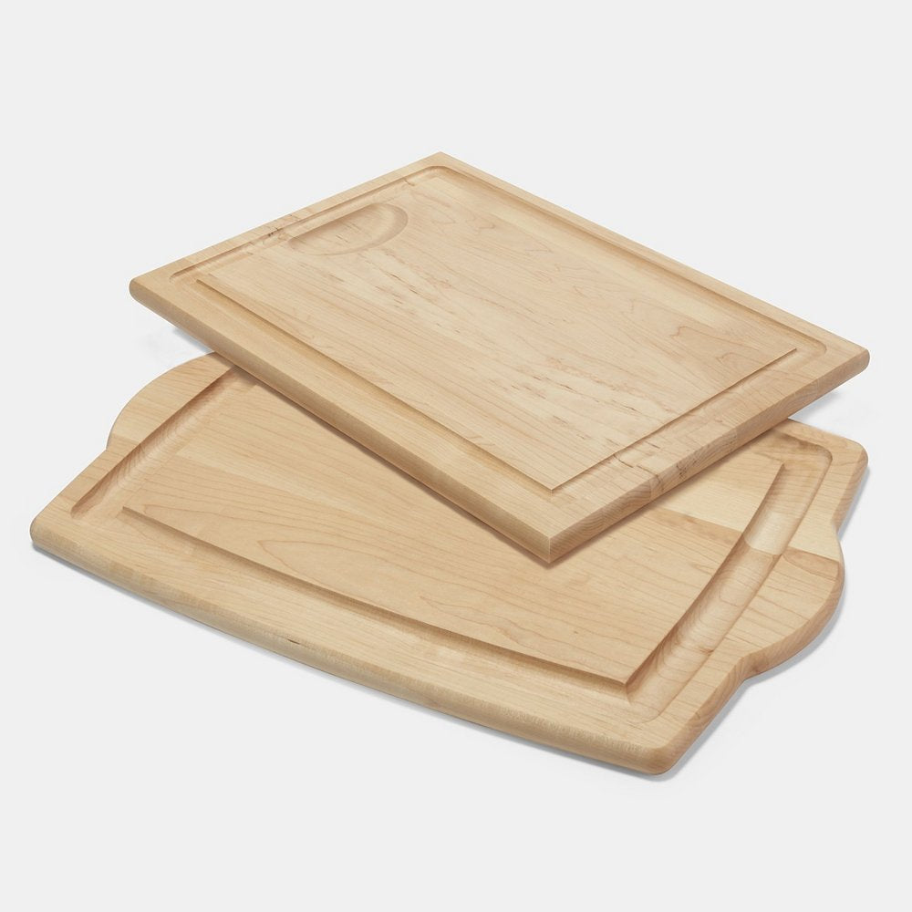 Chillin' & Grillin' Personalized Maple Wood Cutting Board, Custom BBQ Engraved Charcuterie Board, Backyard Barbecue Serving Board