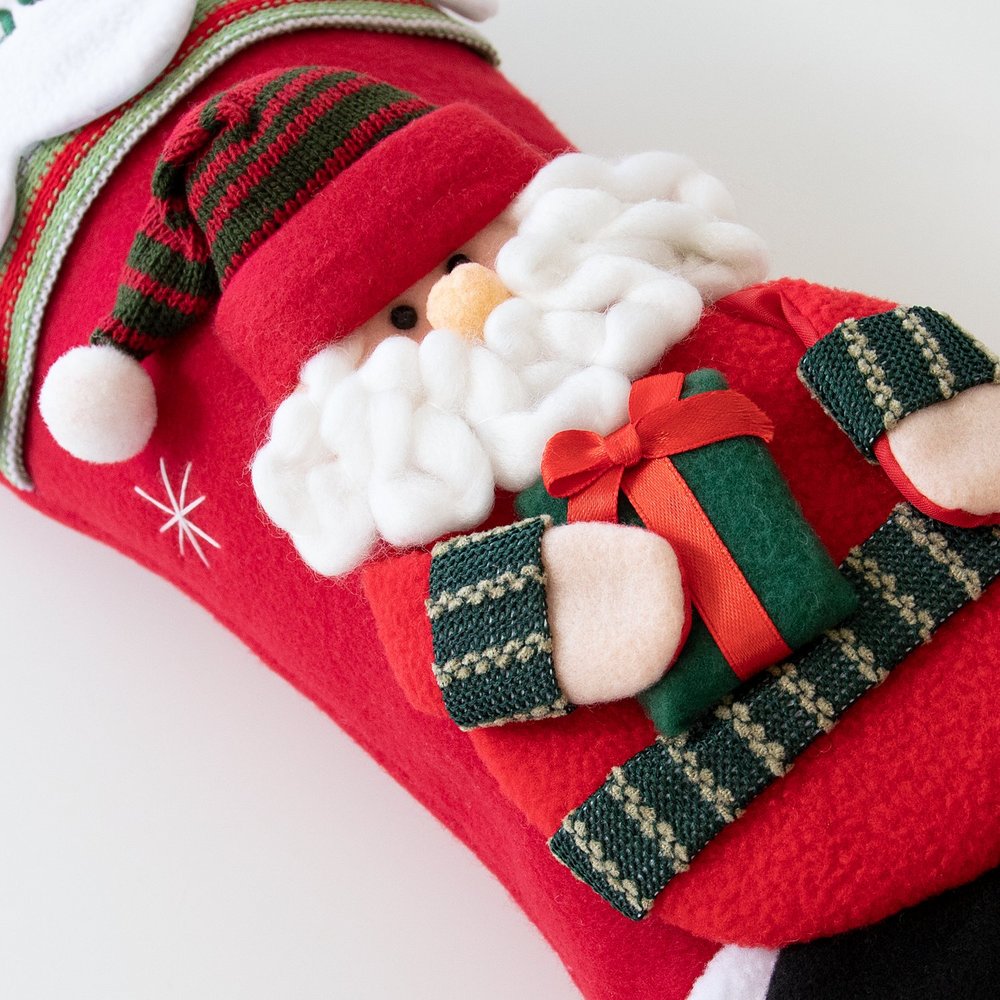 Winter Wonderland™ Personalized Christmas Stocking | Custom Holiday Stocking | Elegant Winter Mantel Decor