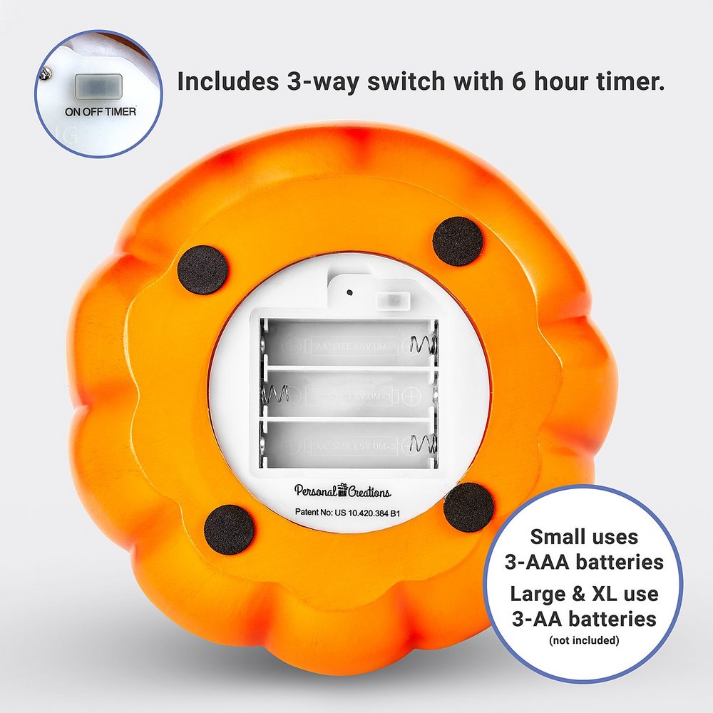 Light-Up Design Your Own Pumpkin Family